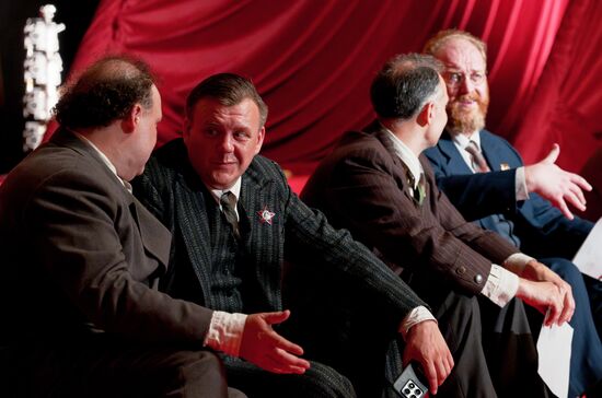 Съёмки фильма Алексея Учителя "Шум времени"