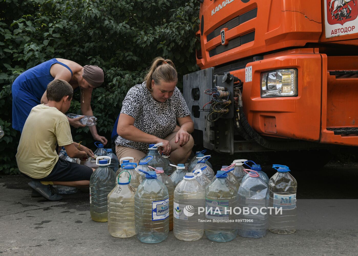 Ситуация с водоснабжением в ДНР