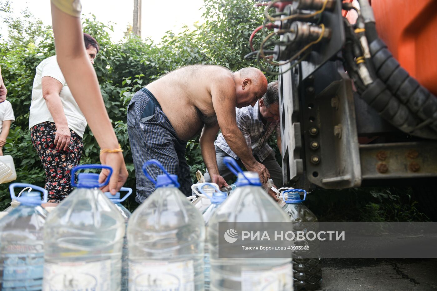 Ситуация с водоснабжением в ДНР