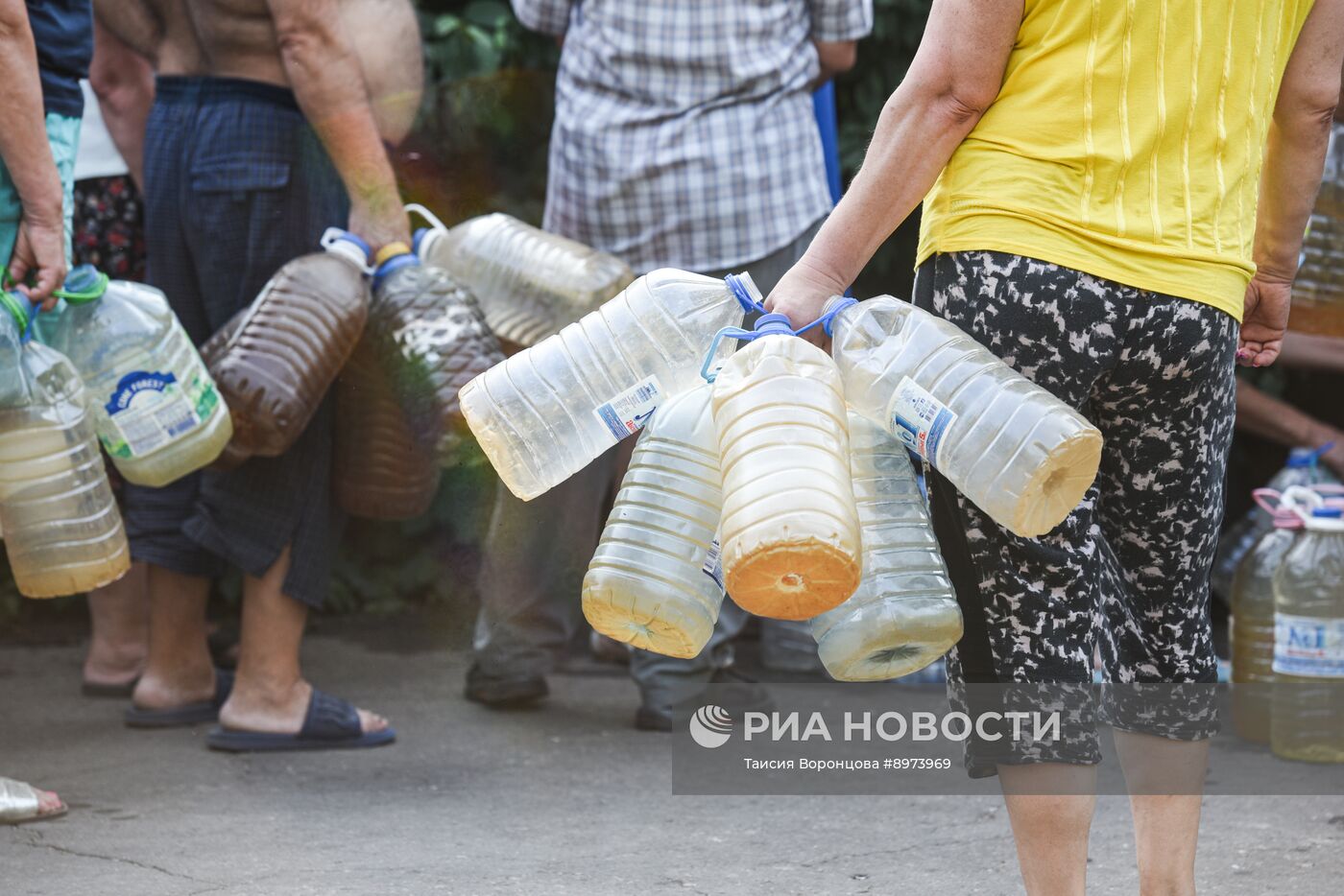 Ситуация с водоснабжением в ДНР