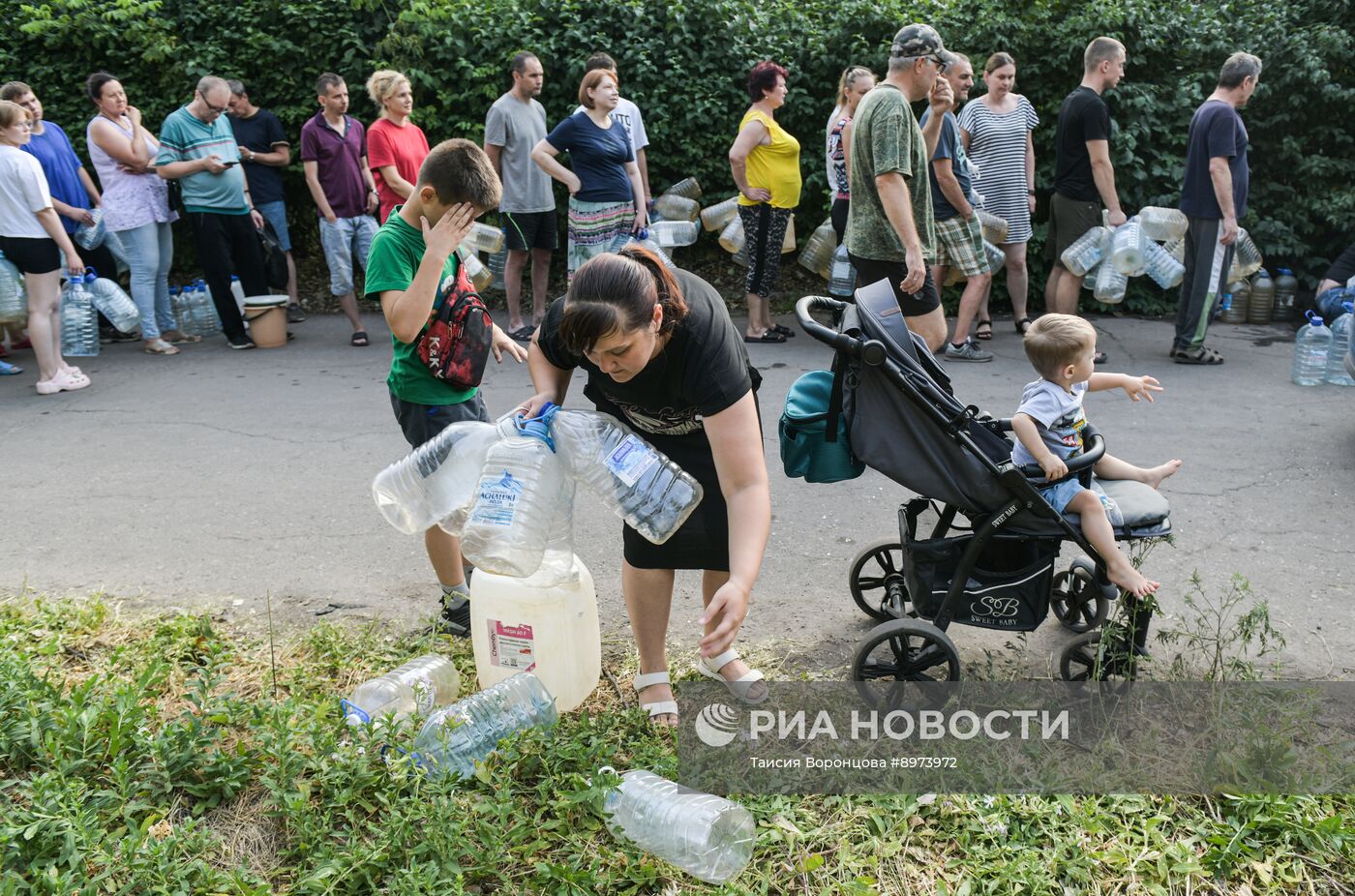 Ситуация с водоснабжением в ДНР