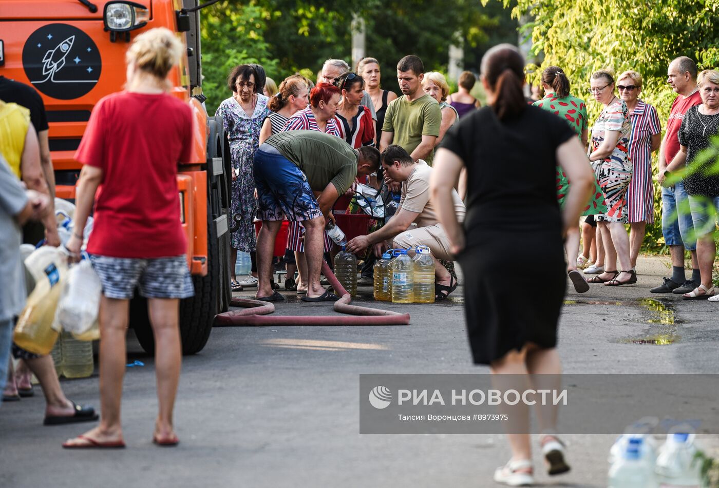 Ситуация с водоснабжением в ДНР