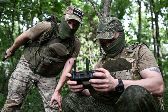 Танкисты группировки войск "Север" в Курской области