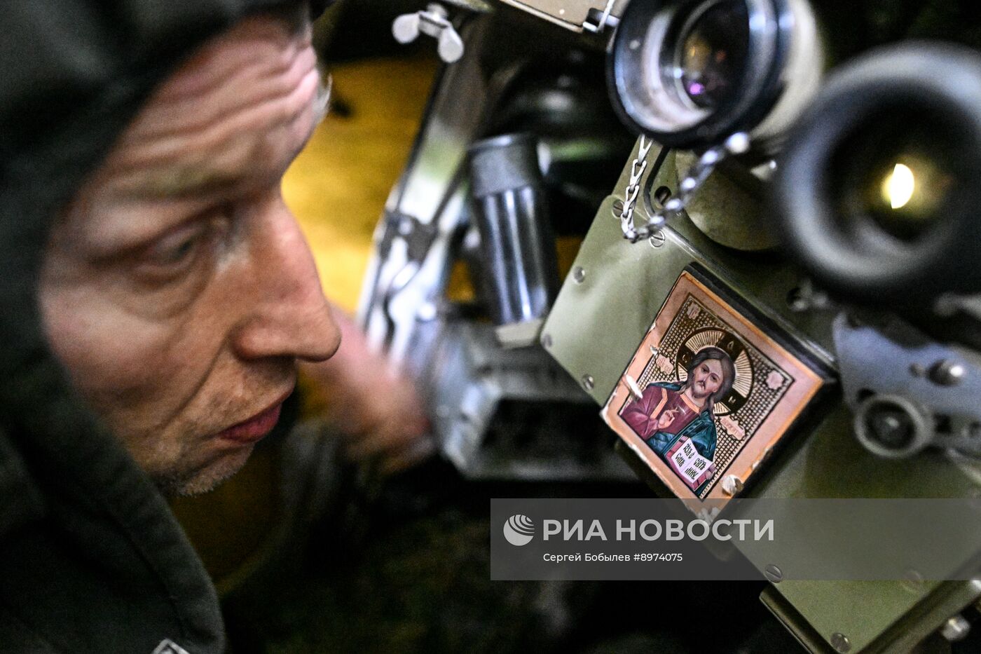 Танкисты группировки войск "Север" в Курской области