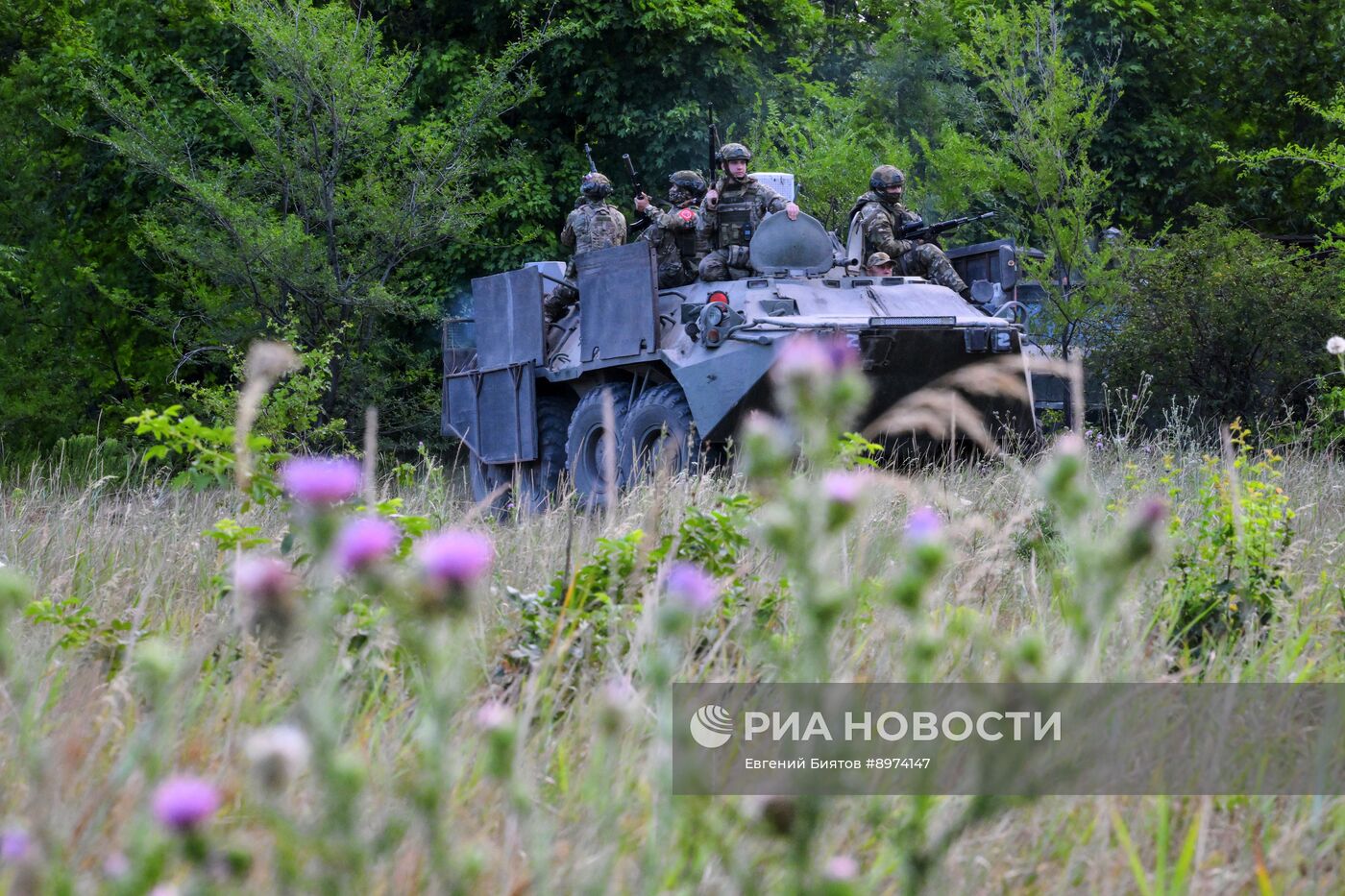 ТОС-2 "Тосочка" группировки войск "Центр" на Красноармейском направлении в ДНР