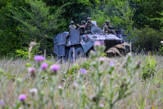 ТОС-2 "Тосочка" группировки войск "Центр" на Красноармейском направлении в ДНР