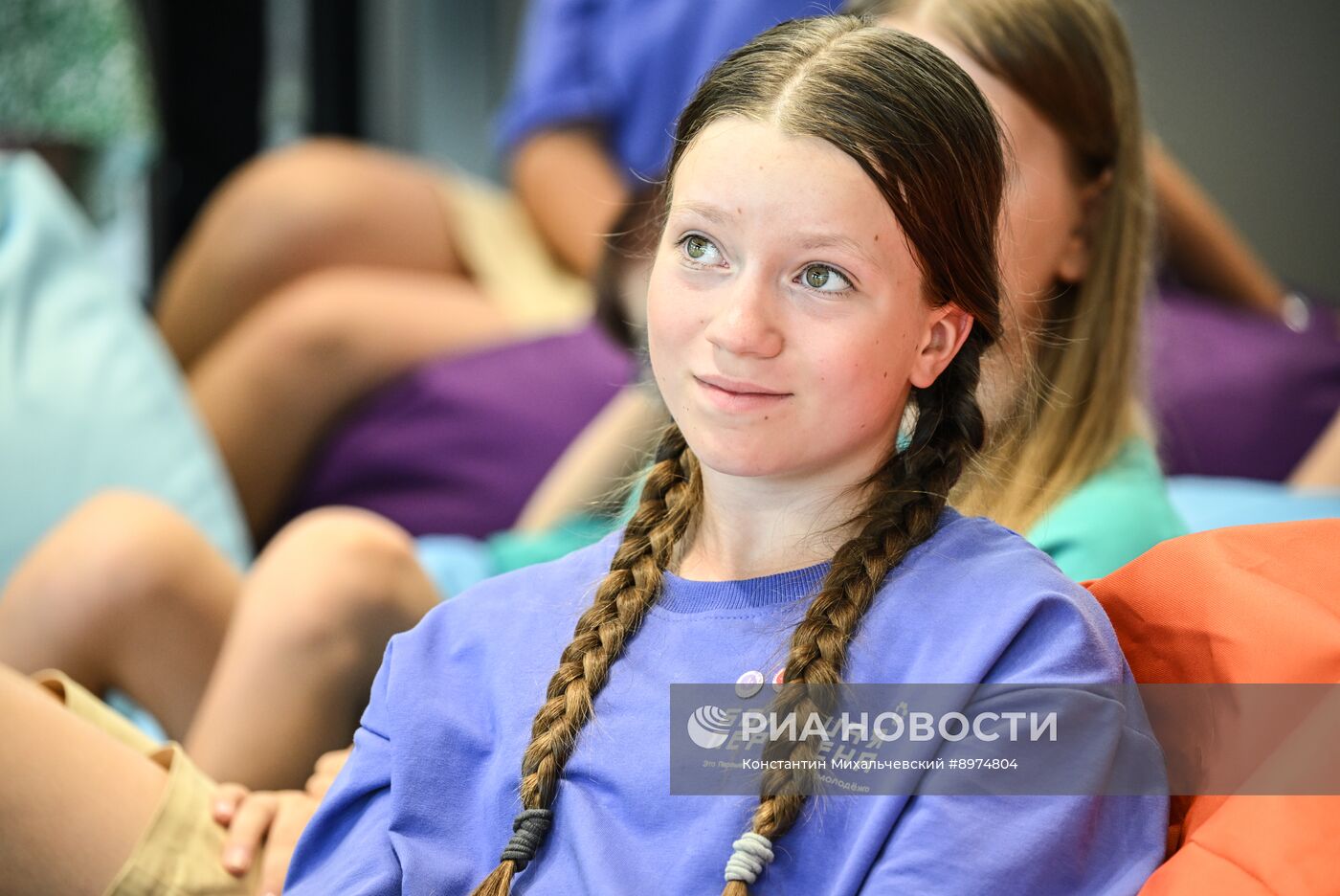 Закрытие конкурса "Большая перемена" в Артеке