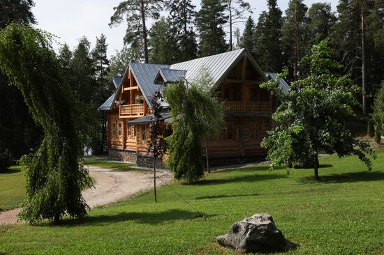 Президент РФ Владимир Путин и президент Белоруссии Александр Лукашенко посетили Валаам