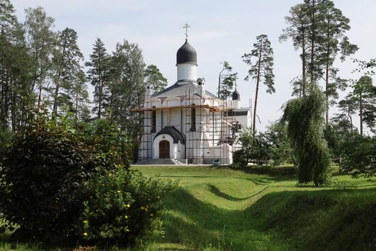 Президент РФ Владимир Путин и президент Белоруссии Александр Лукашенко посетили Валаам