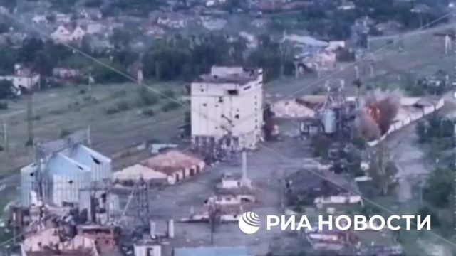 Кадры боев в Волчанске Харьковской области