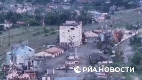 Кадры боев в Волчанске Харьковской области