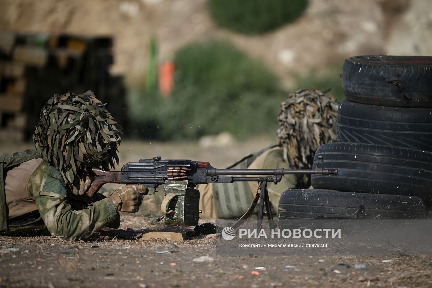 Подготовка военнослужащих десантно-штурмового полка ВДВ в Крыму