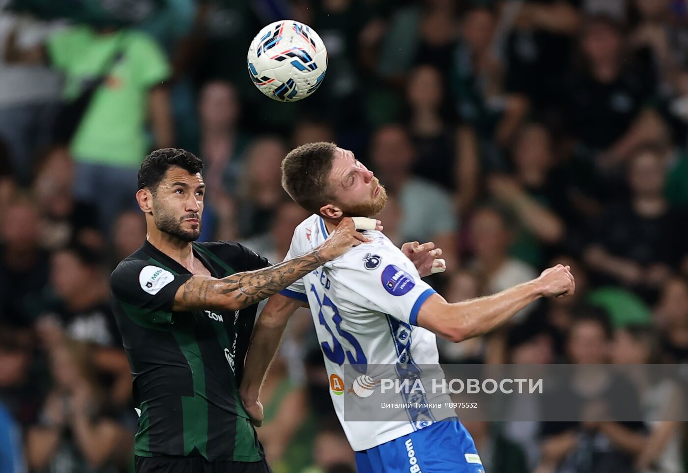 Футбол. РПЛ. "Краснодар" (Краснодар) - "Динамо" (Москва)