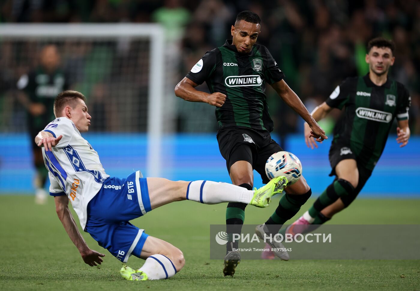 Футбол. РПЛ. "Краснодар" (Краснодар) - "Динамо" (Москва)