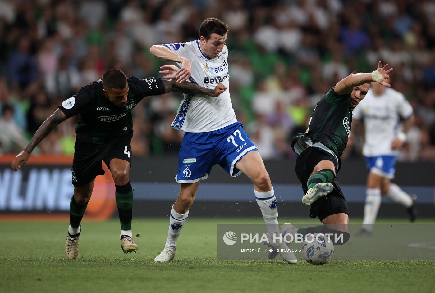 Футбол. РПЛ. "Краснодар" (Краснодар) - "Динамо" (Москва)