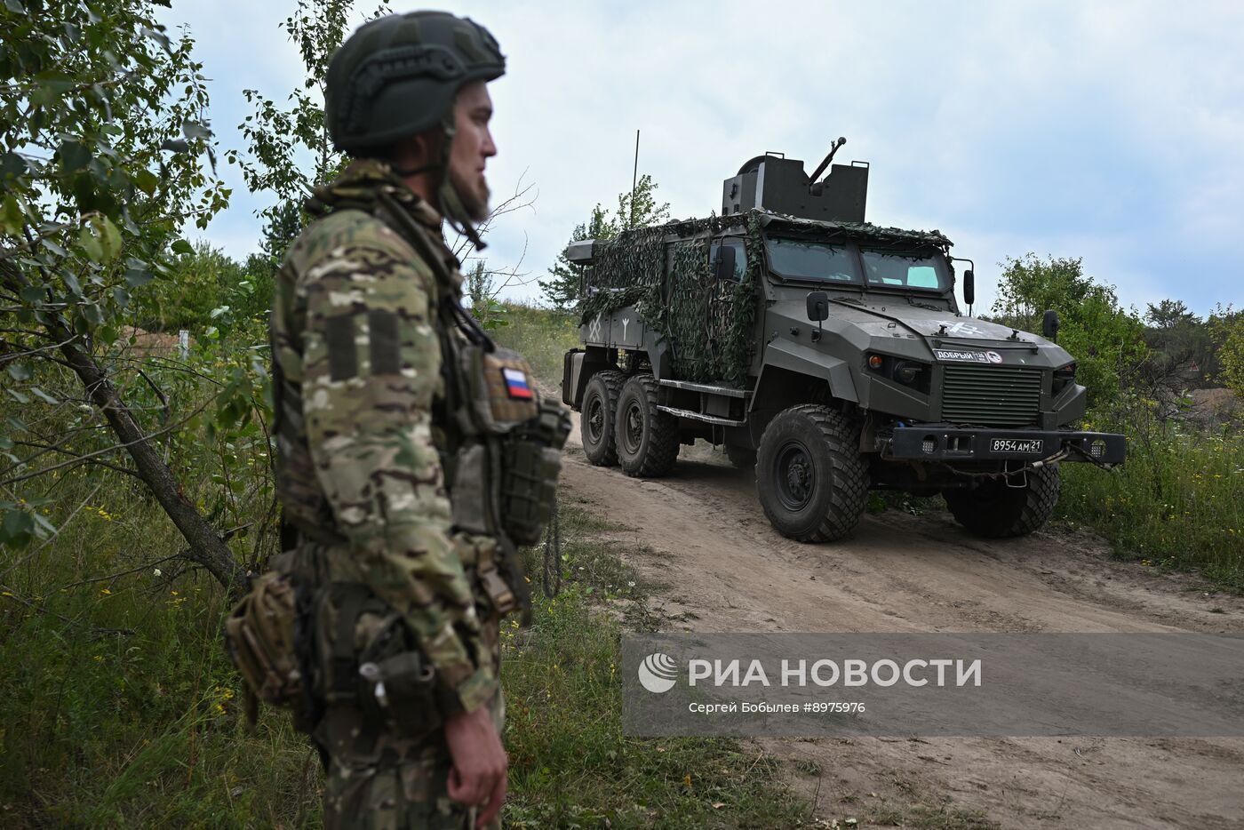 Боевое слаживание военнослужащих мотострелковой бригады группировки войск "Север"