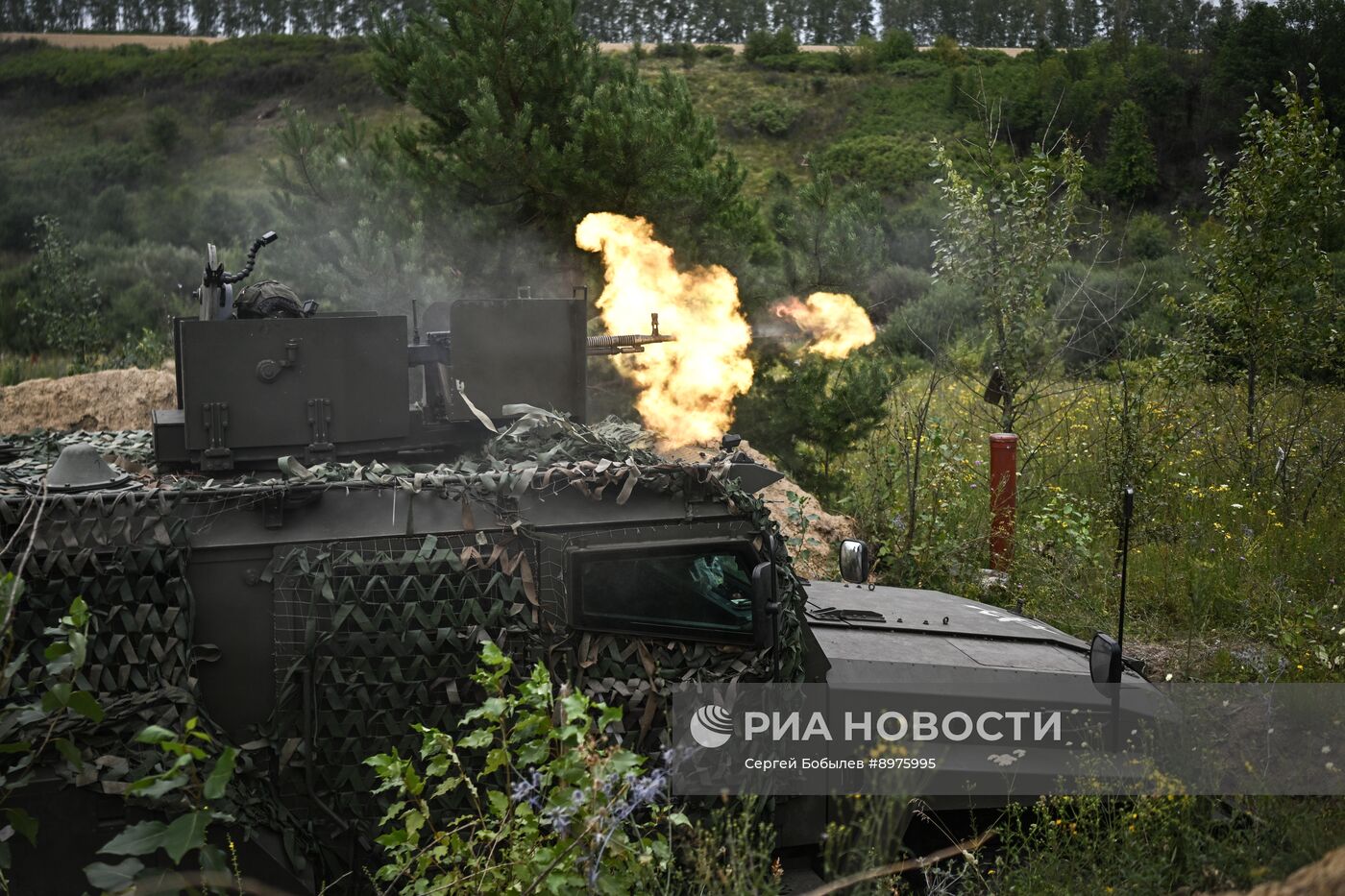 Боевое слаживание военнослужащих мотострелковой бригады группировки войск "Север"