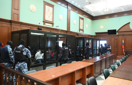 Заседание суда по делу о теракте в концертном зале "Крокус Сити Холл" 