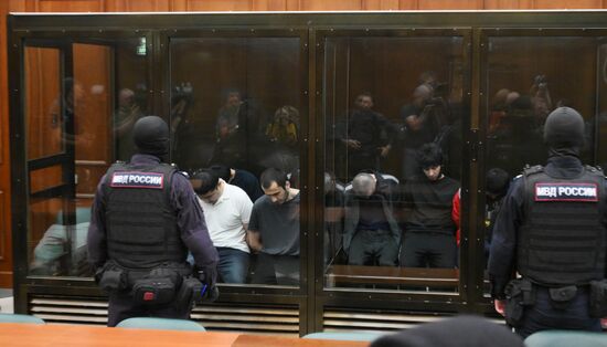 Заседание суда по делу о теракте в концертном зале "Крокус Сити Холл" 