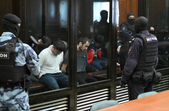 Заседание суда по делу о теракте в концертном зале "Крокус Сити Холл" 