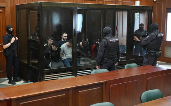 Заседание суда по делу о теракте в концертном зале "Крокус Сити Холл" 