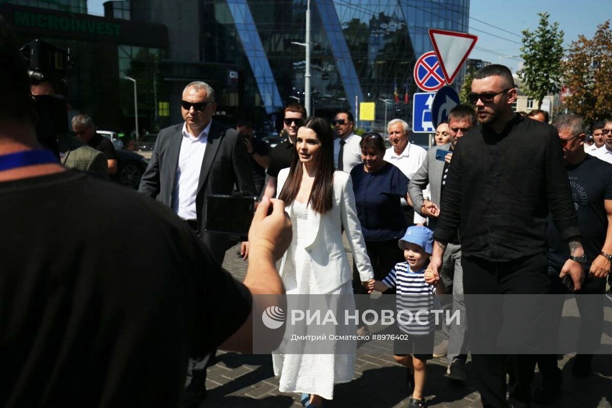 Оглашение приговора главе Гагаузии Е. Гуцул