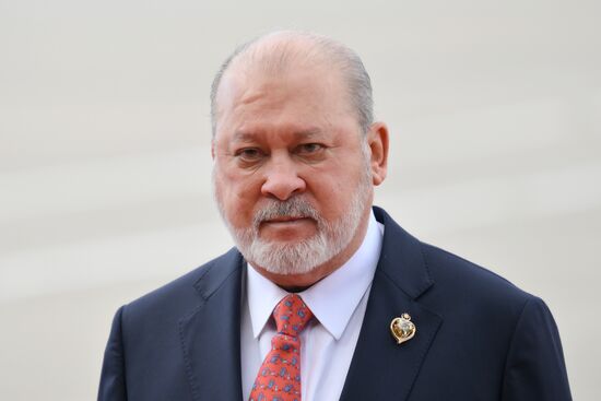 Прилет короля Малайзии Султана Ибрагима в Москву