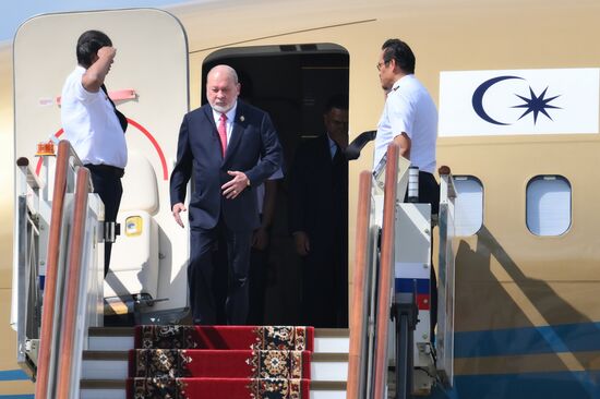 Прилет короля Малайзии Султана Ибрагима в Москву