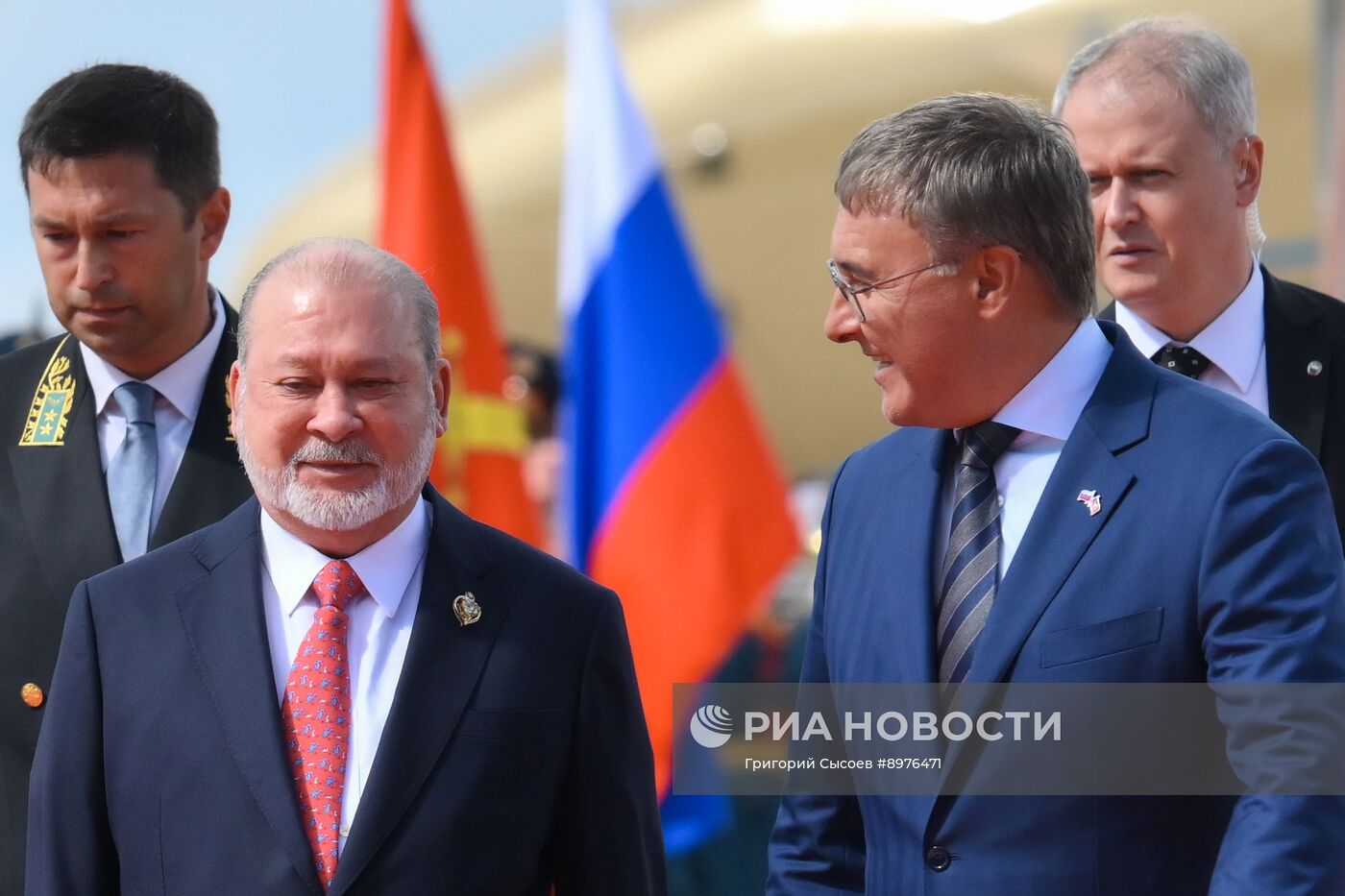 Прилет короля Малайзии Султана Ибрагима в Москву