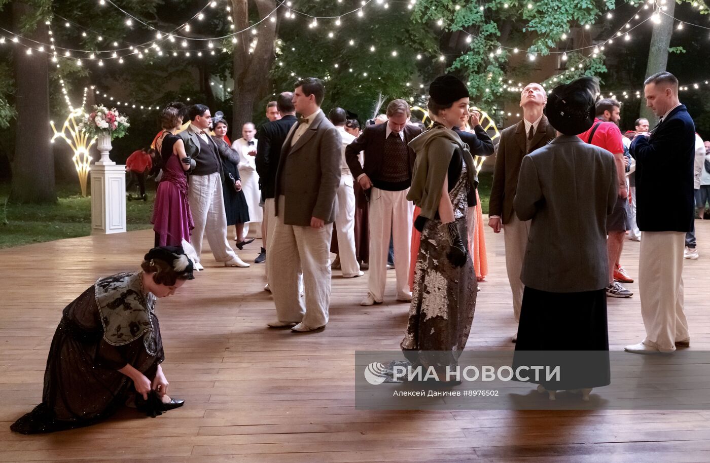 Съёмки фильма Алексея Учителя "Шум времени"