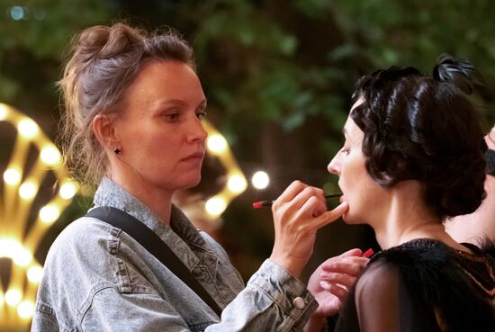 Съёмки фильма Алексея Учителя "Шум времени"