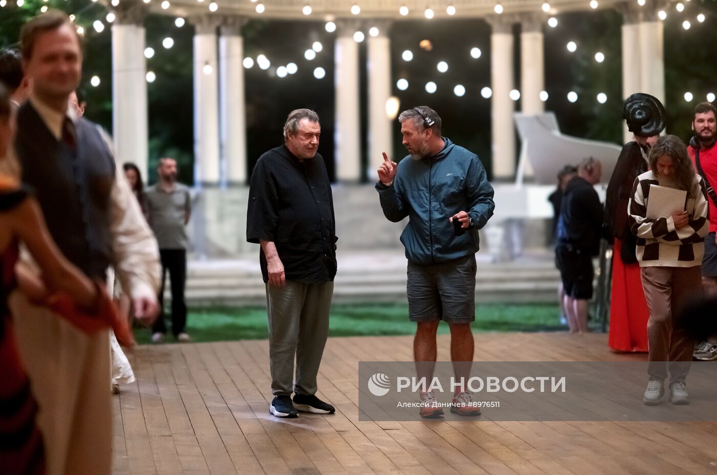 Съёмки фильма Алексея Учителя "Шум времени"