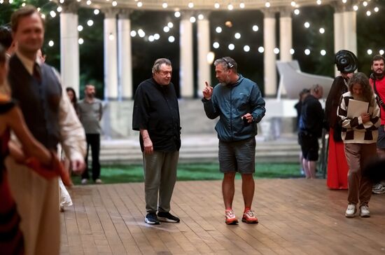 Съёмки фильма Алексея Учителя "Шум времени"