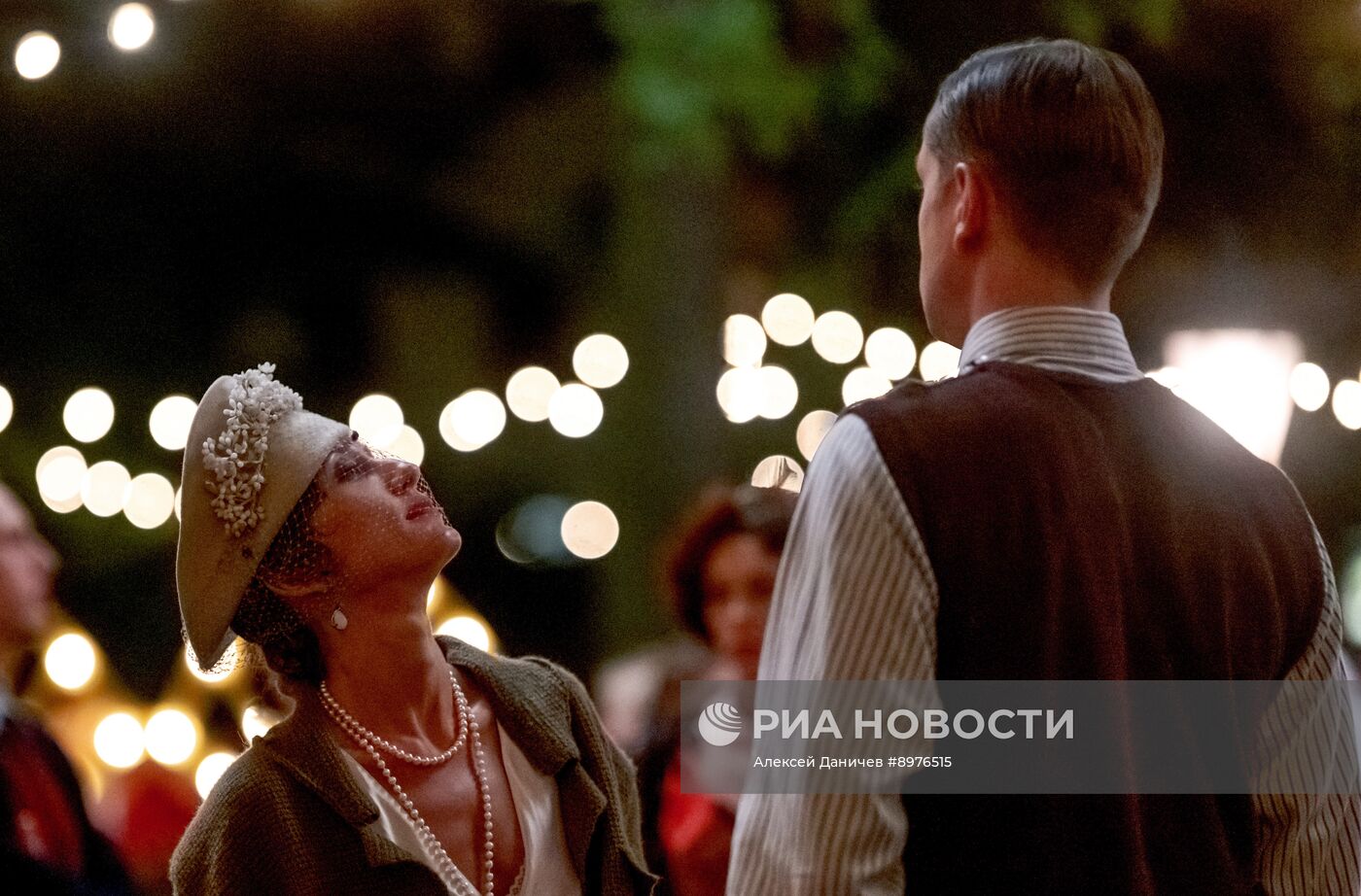 Съёмки фильма Алексея Учителя "Шум времени"