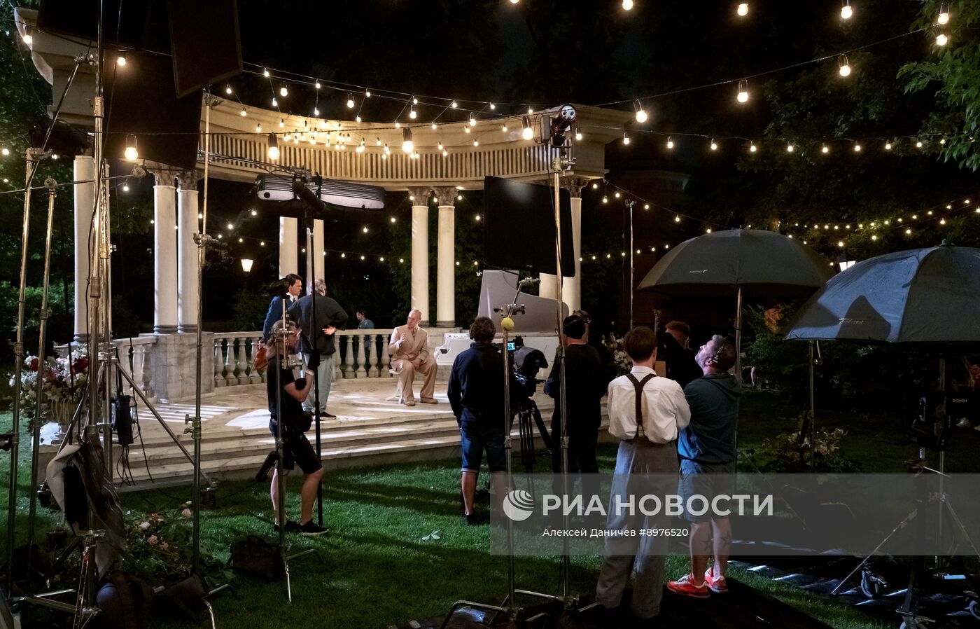 Съёмки фильма Алексея Учителя "Шум времени"