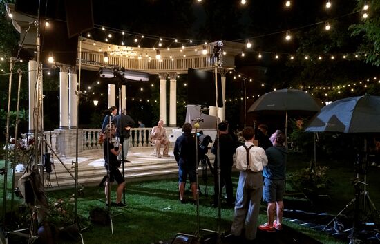 Съёмки фильма Алексея Учителя "Шум времени"