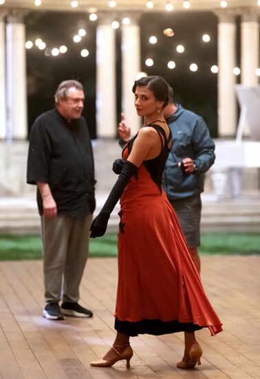 Съёмки фильма Алексея Учителя "Шум времени"