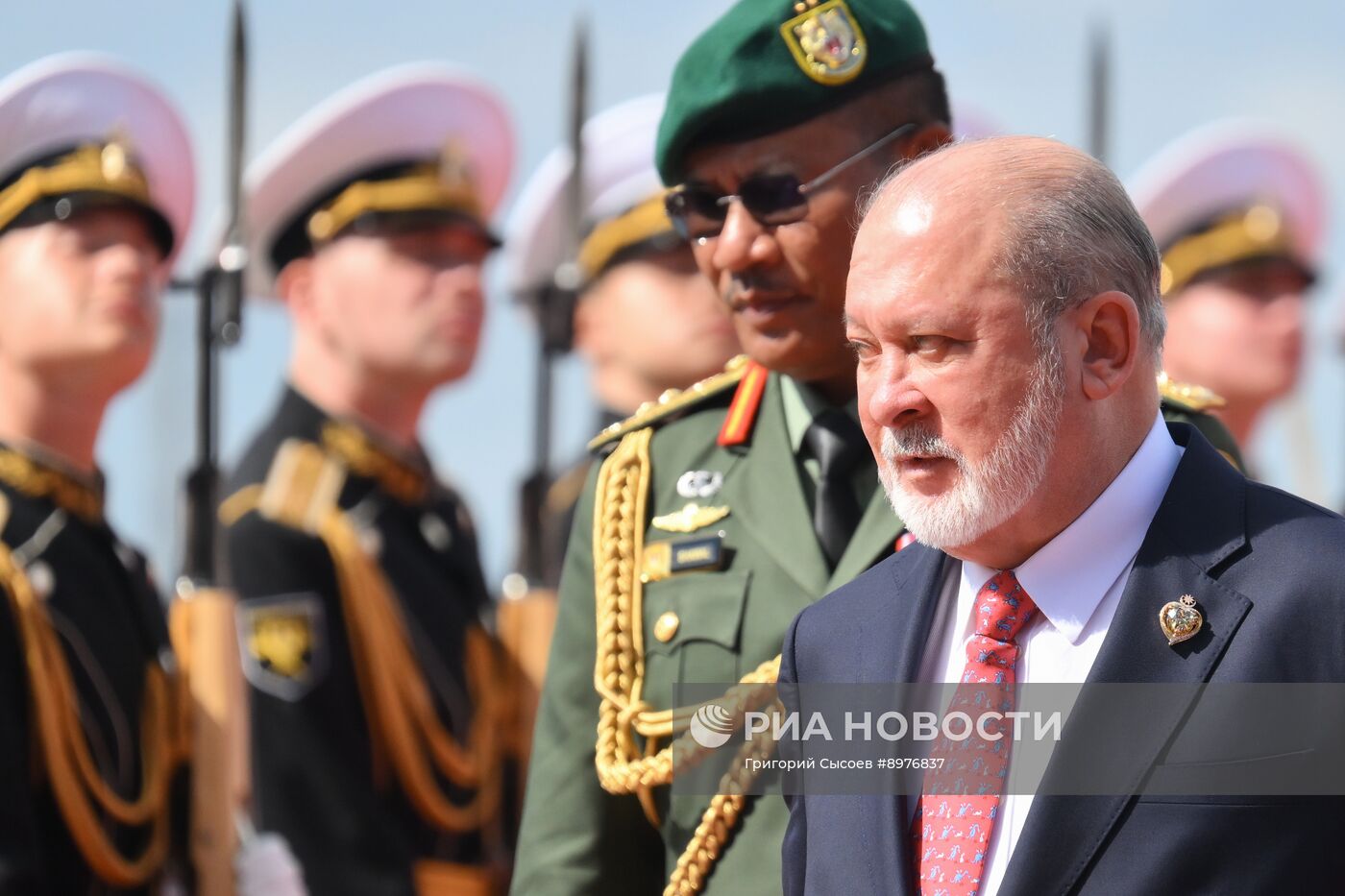 Прилет короля Малайзии Султана Ибрагима в Москву