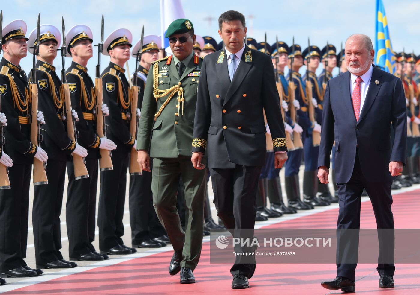 Прилет короля Малайзии Султана Ибрагима в Москву
