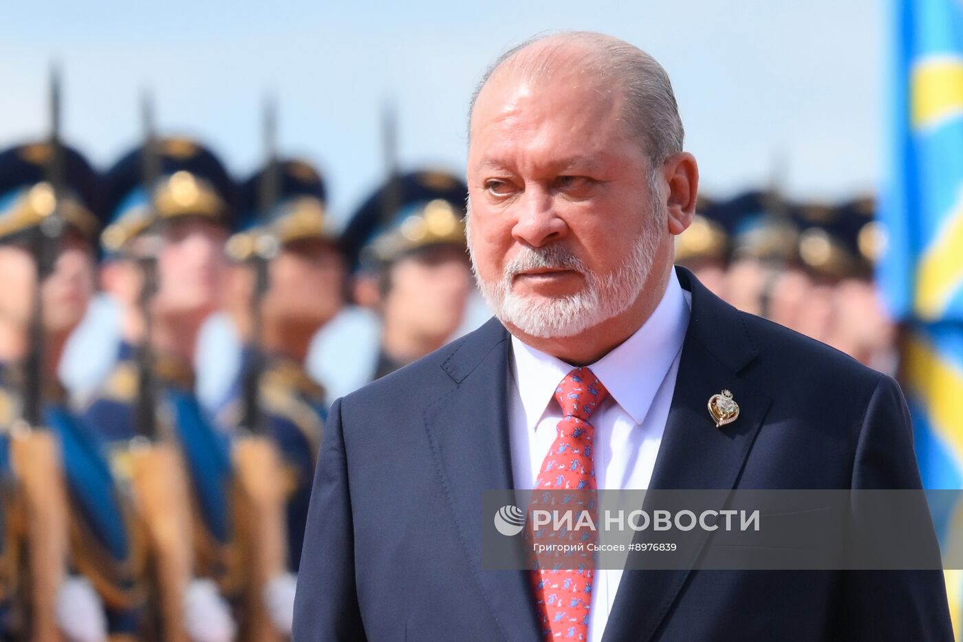 Прилет короля Малайзии Султана Ибрагима в Москву