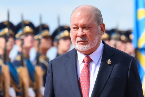 Прилет короля Малайзии Султана Ибрагима в Москву