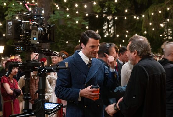 Съёмки фильма Алексея Учителя "Шум времени"