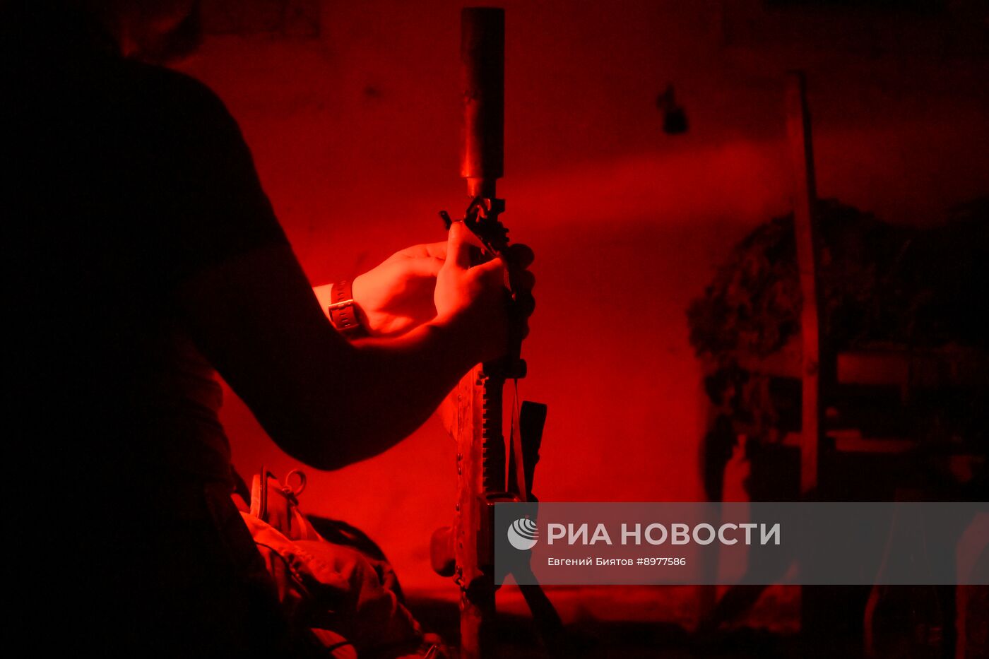 Боевая работа разведчиков группировки войск "Север"