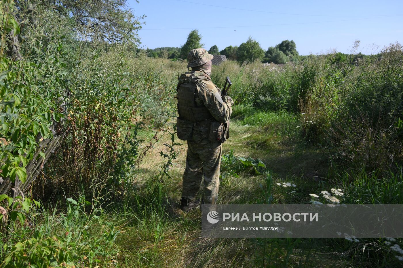 Боевая работа разведчиков группировки войск "Север"