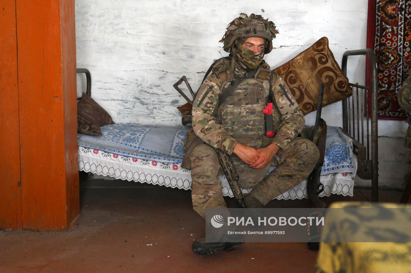 Боевая работа разведчиков группировки войск "Север"