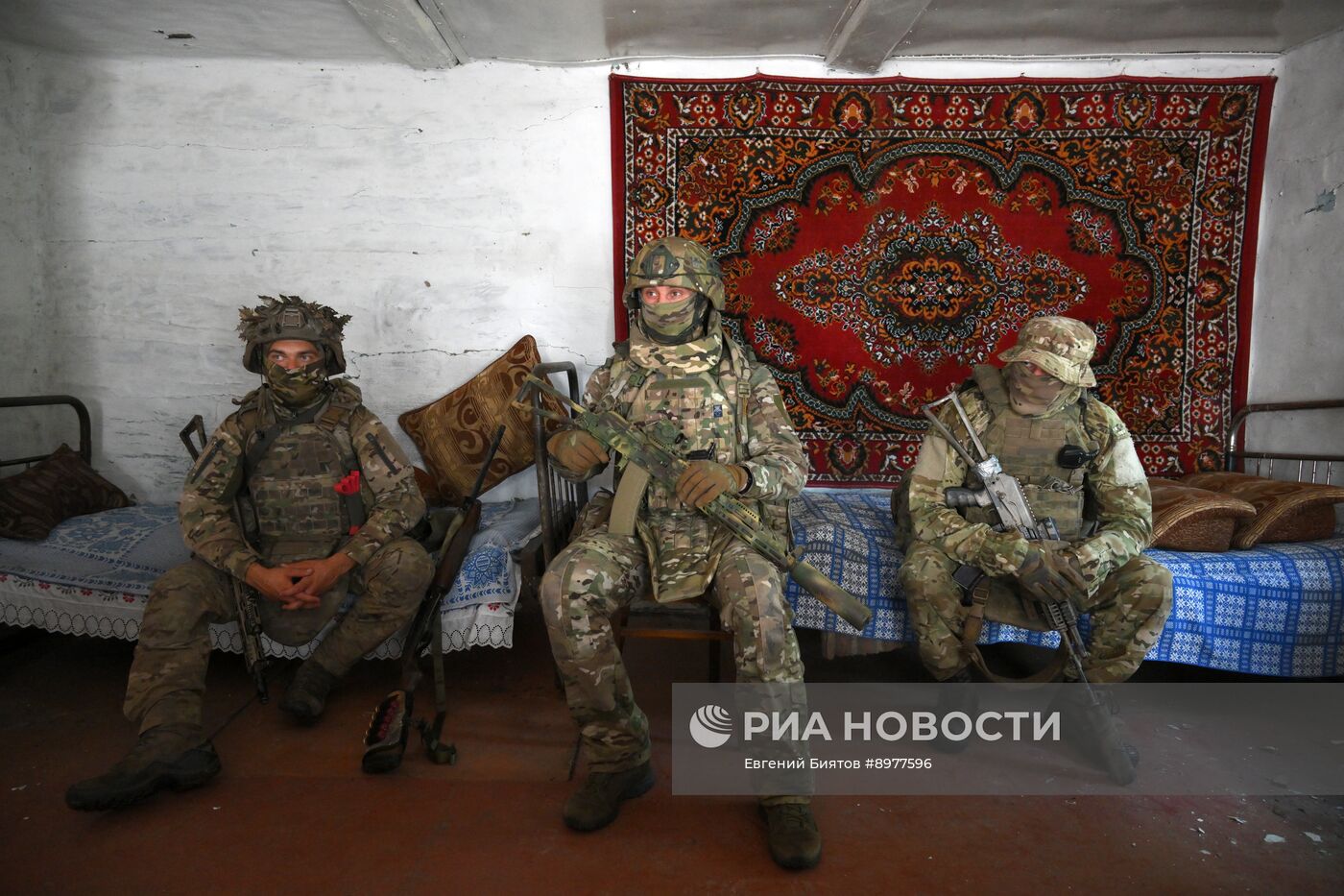 Боевая работа разведчиков группировки войск "Север"