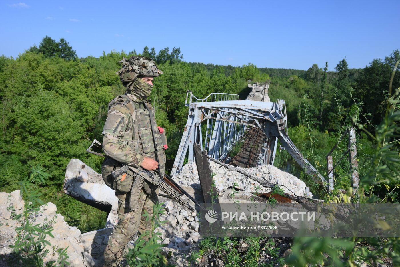 Боевая работа разведчиков группировки войск "Север"