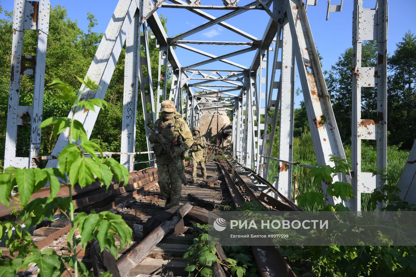 Боевая работа разведчиков группировки войск "Север"