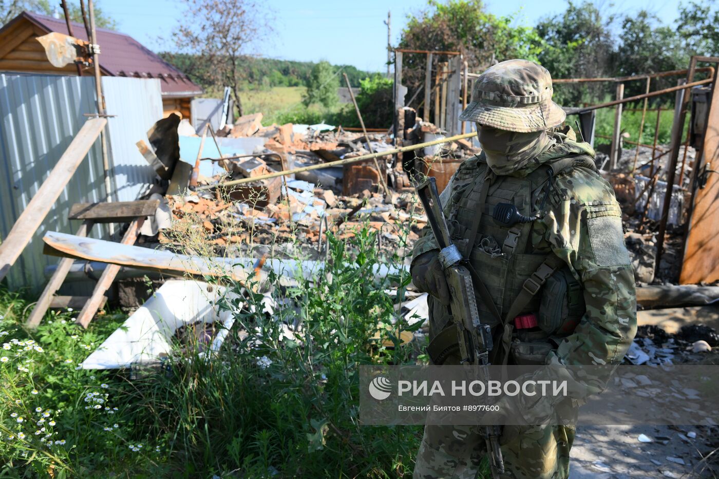 Боевая работа разведчиков группировки войск "Север"