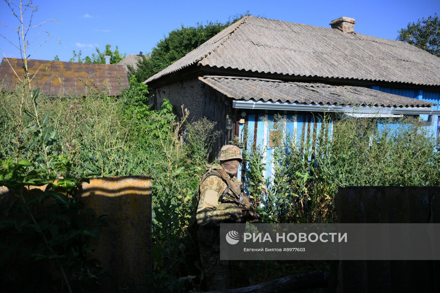 Боевая работа разведчиков группировки войск "Север"